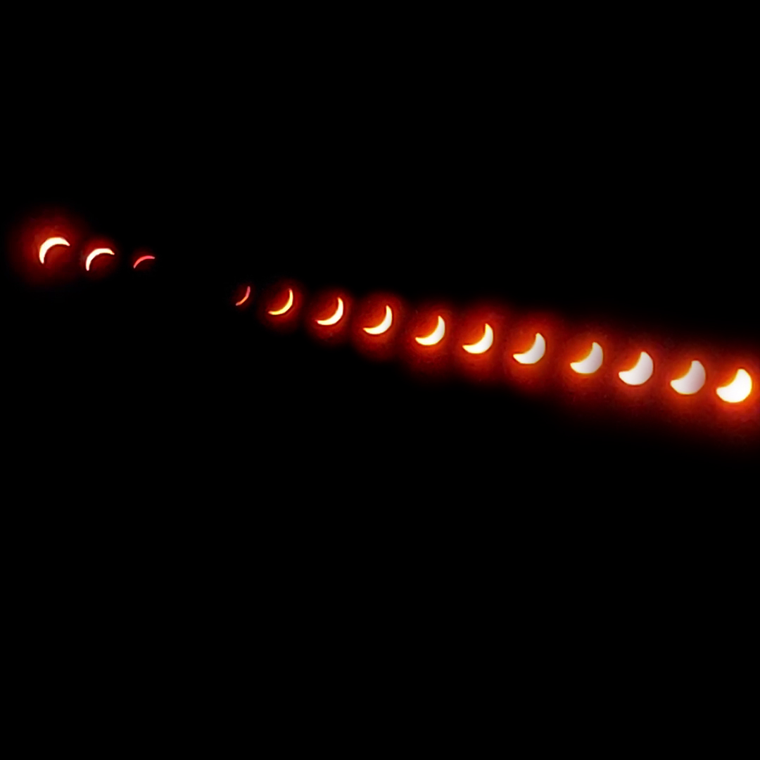 Solar Eclipse time lapse